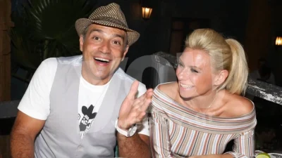 Στιγμές ευτυχίας για την Κατερίνα Καραβάτου και τον Κρατερό Κατσούλη