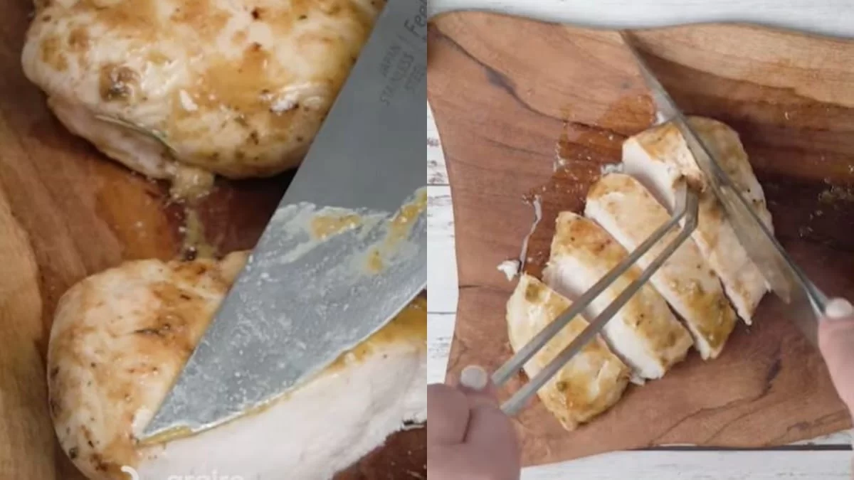 Για τις πολυάσχολες μαμάδες: Νόστιμο φιλέτο κοτόπουλο στο φούρνο - Το κόλπο για να βγει ζουμερό