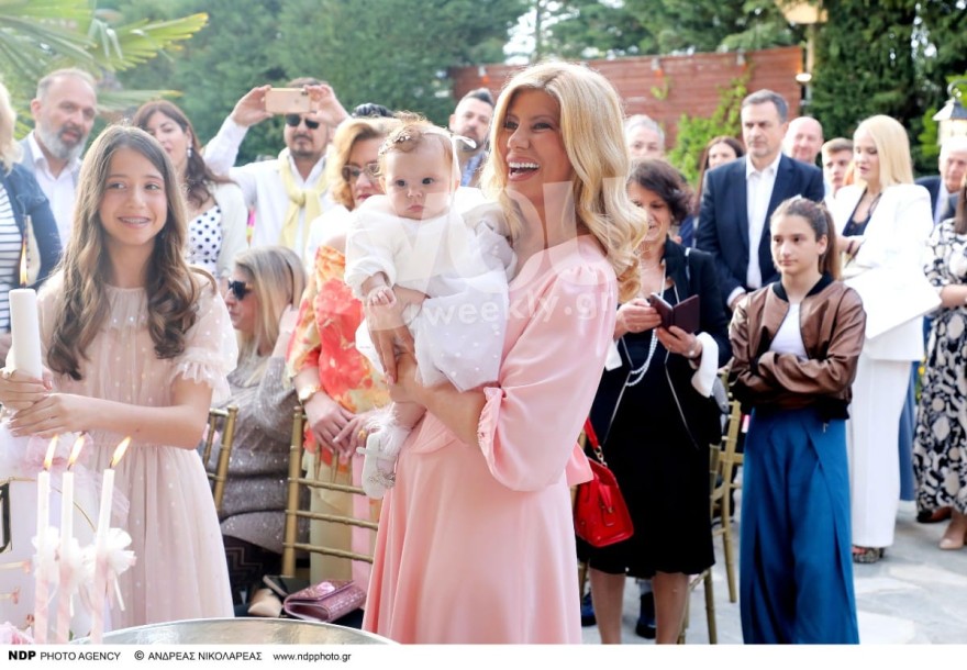 Ζήνα Κουτσελίνη νονά βάφτιση