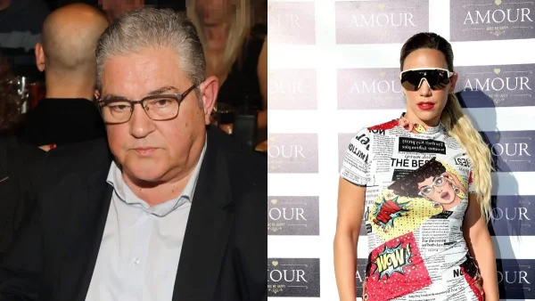 Για φαγητό σε μεζεδοπωλείο - Τα φιλιά και οι αγκαλιές της Κατερίνας Στικούδη με το Δημήτρη Κουτσούμπα