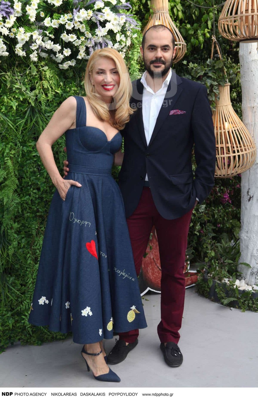 Μανουσάκης Ηλιάκη βάφτιση κόρης