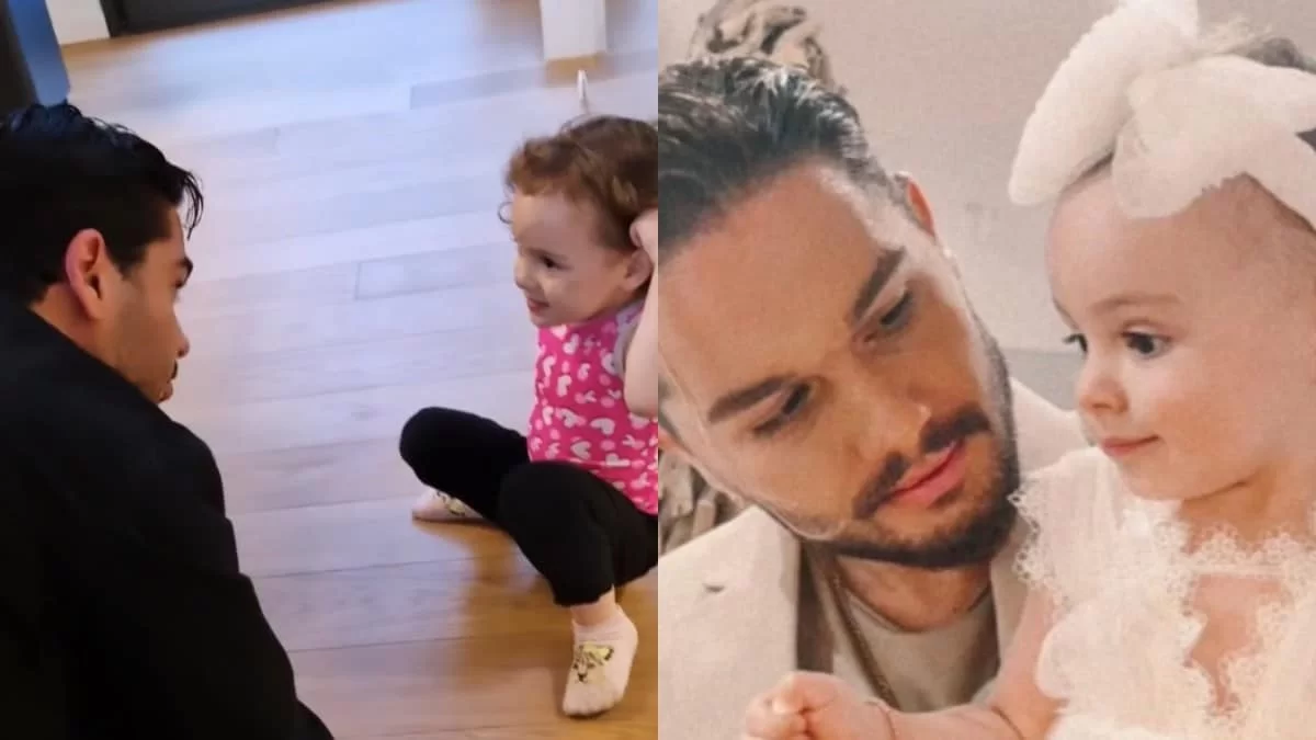 Στα πατώματα για την βαφτιστήρα του ο Χρήστος Μάστορας - Το τρυφερό βίντεο της Βασιλικής Μιλλούση με τα παιχνίδια τους