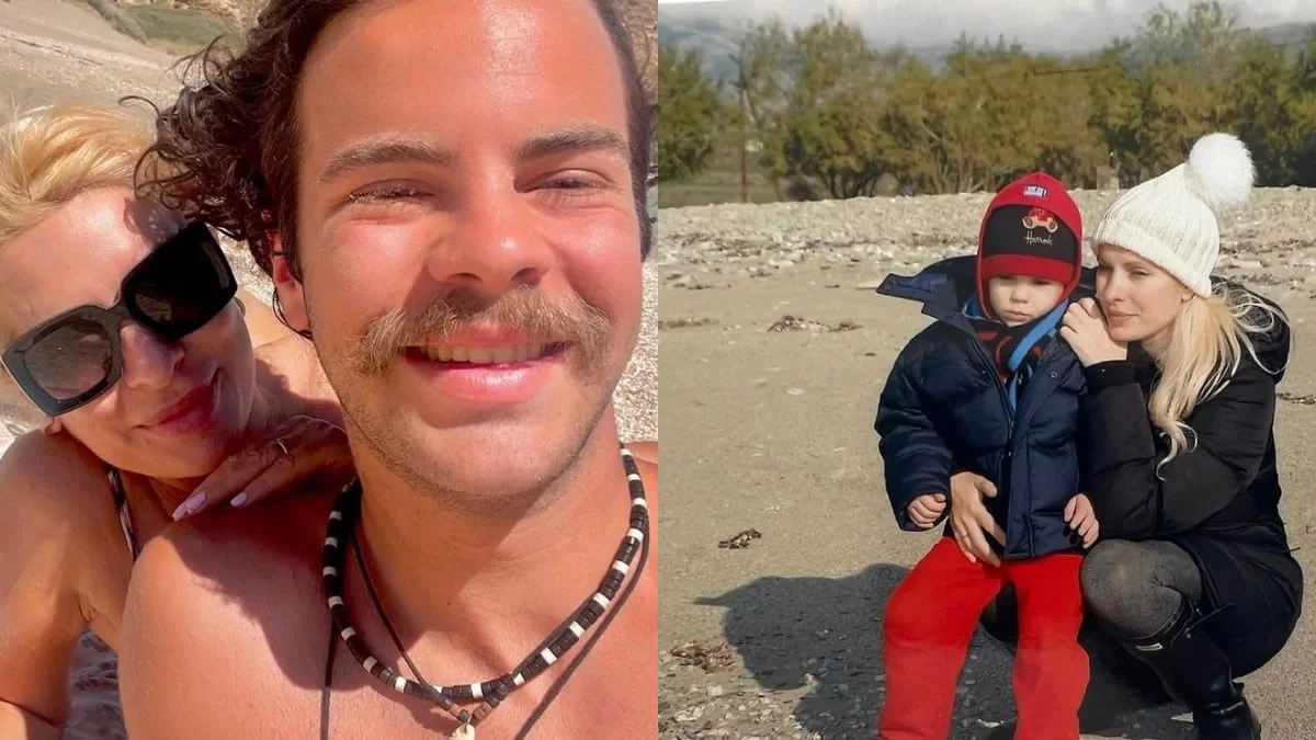 Πιο μυώδης, με μουστάκι: Αγνώριστος ο Άγγελος Λάτσιος σε επίδειξη μόδας στο πλευρό της Ελένης Μενεγάκη