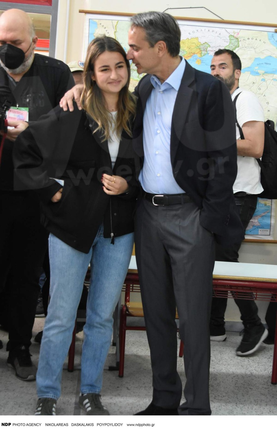 Κυριάκος Μητσοτάκης κόρη