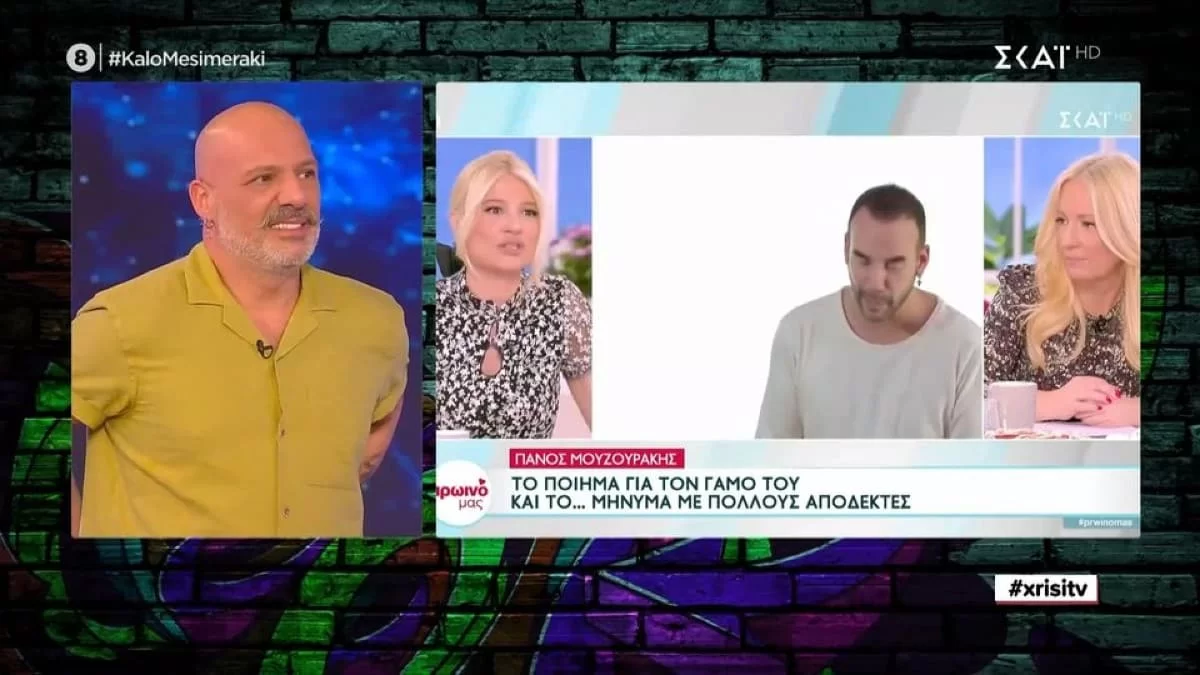 «Πολύ εύθικτοι τελικά οι δημοσιογράφοι πια! Έπρεπε να στείλει μηνύσεις» - Κατά του Πρωινού μας ο Νίκος Μουτσινάς μετά την "επίθεση" στον Μουζουράκη