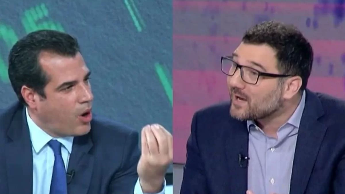 «Η γυναίκα μου έφαγε γιαούρτι κι εσείς εδώ πέρα "πουλάτε"!» - Πυρ και μανία ο Θάνος Πλεύρης φώναζε στον Ηλιόπουλο