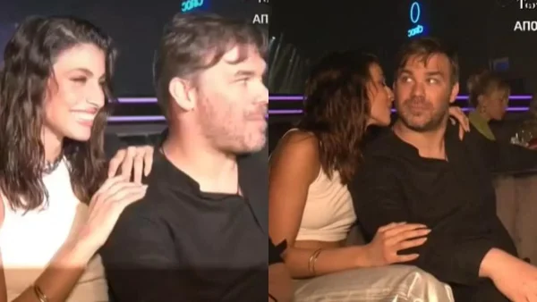 Άκρως διαχυτικοί και εκδηλωτικοί - Νέα δημόσια έξοδος για τον Γιώργο Σαμπάνη και την Ιωάννα Σαρρή