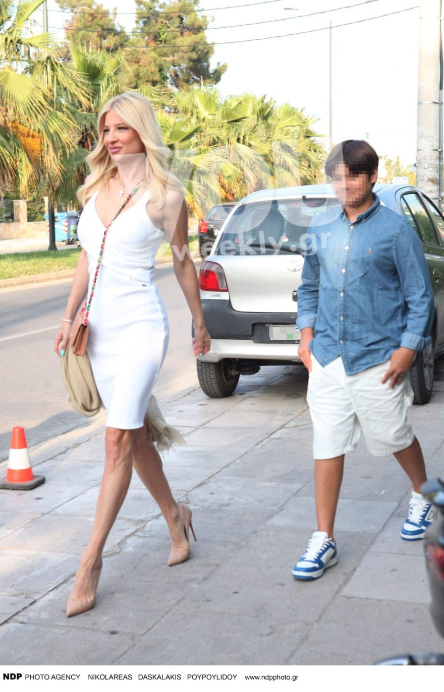 Μανουσάκης Ηλιάκη βάφτιση κόρης Σκορδά γιος