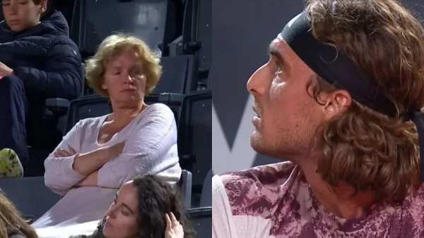 «Μ@λ@κισμένη είσαι τελείως; Φύγε από το γήπεδο!» - Φώναξε εξαγριωμένος στη μητέρα του κατά τη διάρκεια αγώνα ο Τσιτσιπάς