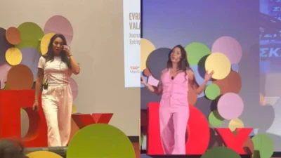 «Έμαθα πια να με αγαπώ» - Ξέσπασε σε κλάματα η Ευρυδίκη Βαλαβάνη κατά τη διάρκεια ομιλίας της