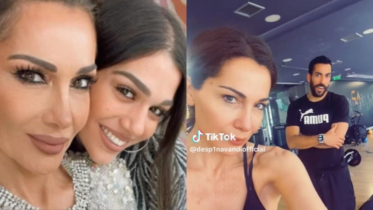 "Χτυπιέται" στο γυμναστήριο δίπλα στον Πολυχρονιάδη - Το βίντεο της Δέσποινας Βανδή με τον σύντροφο της Μελίνας Νικολαΐδη