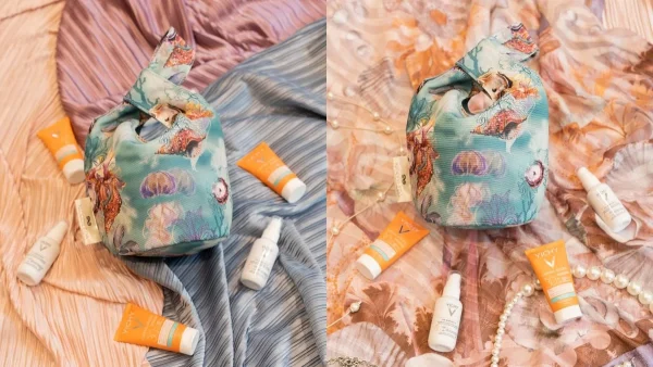 Το ελληνικό fashion brand Nidodileda δημιούργησε ένα summer pouch μαζί με τα αντηλιακά Capital Soleil!