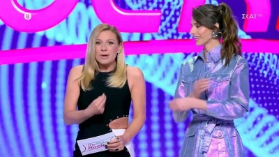 My style rocks: Ρώτησαν στον αέρα του ΣΚΑΪ για το νέο σύντροφο της Καραβάτου - Η αμηχανία της παρουσιάστριας