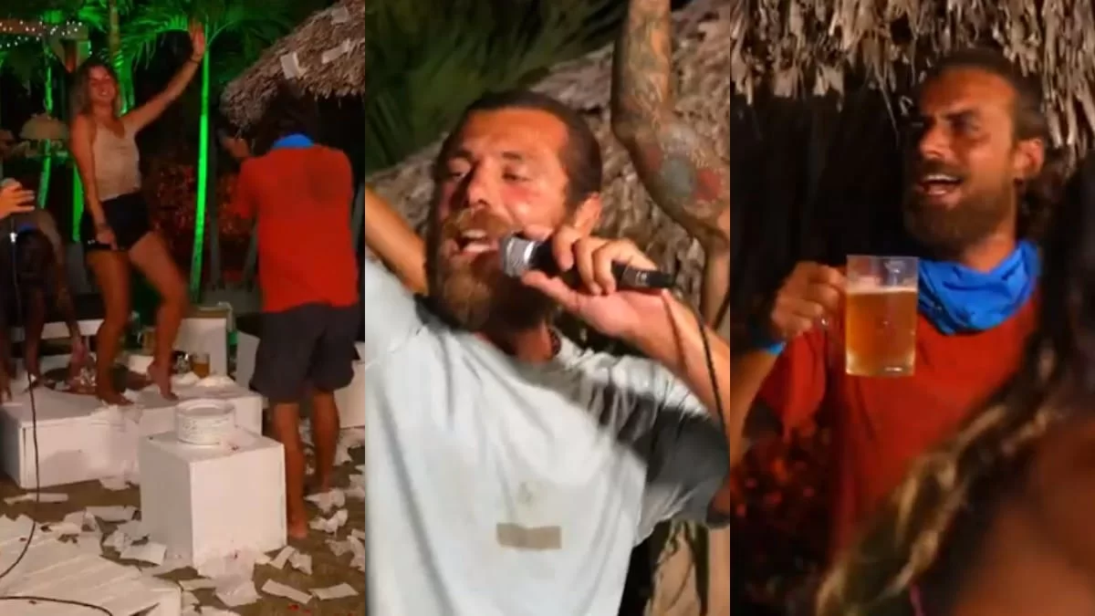 Survivor all star: Έσπαγαν πιάτα, πέταγαν χαρτοπετσέτες & έπιναν μπύρες - Το ''έκαψαν'' οι μπλε σε ελληνική βραδιά στον Άγιο Δομίνικο
