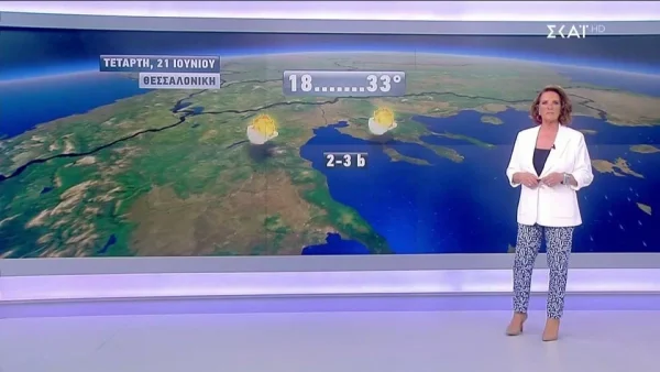 Επέστρεψε στο ΣΚΑΙ 13 μέρες μετά το σοβαρό τροχαίο - Με καλυμμένα τα τραύματα