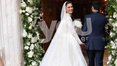 Το ένα ήταν καλύτερο από το άλλο - Ο λόγος που η Άννα Πρέλεβιτς άλλαξε δύο νυφικά στο γάμο της με το Νομικό