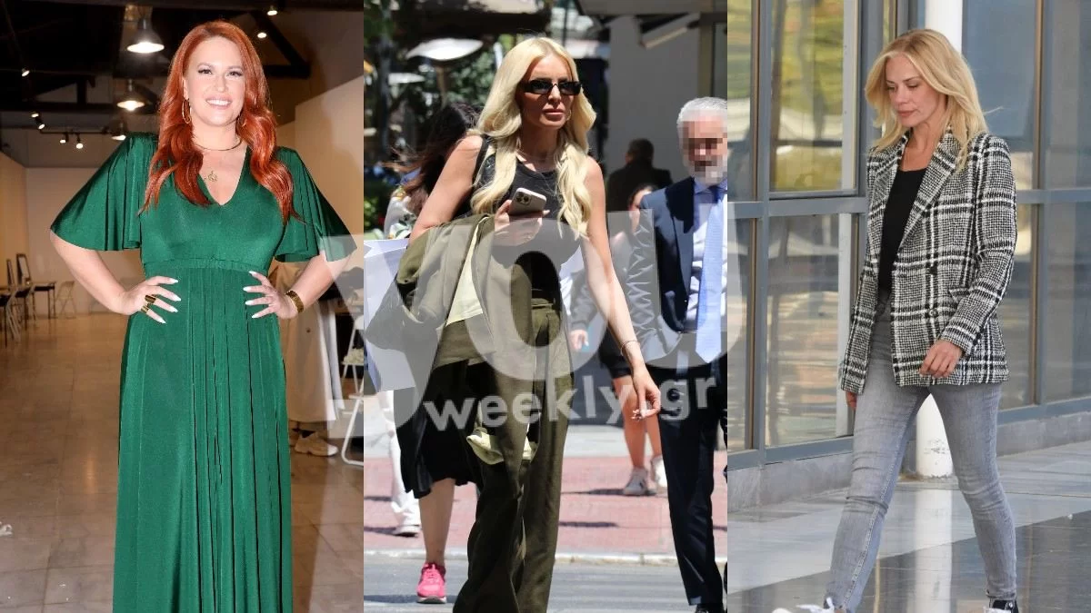 Εκλογές 2023: Με αέρινα φορέματα και εντυπωσιακά χτενίσματα - Έτσι ψήφισαν οι κυρίες της ελληνικής showbiz