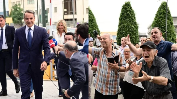 Εκλογές 2023: Τεράστιο προβάδισμα για τη Ν.Δ - Πανηγυρισμοί και αποθέωση έξω από τα γραφεία του κόμματος