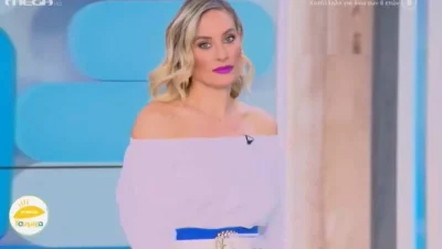 «Αχ, είμαστε στον αέρα; Προς στιγμήν λέω ότι δεν θα βγούμε σήμερα» - Το "καρφί" της Μελέτη στο πλατό του Mega Καλημε΄ρα