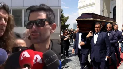 Κηδεία Φλωρινιώτη: Άνοιξαν το φέρετρο και έριξαν την αγαπημένη του κολόνια - Δάκρυσε στην κάμερα ο γιος του