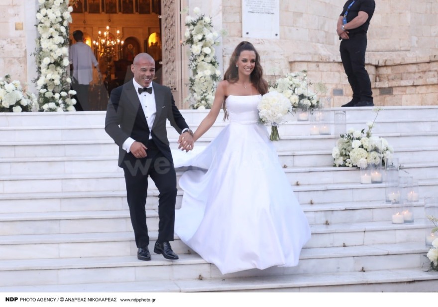 Μιχάλης Ζαμπίδης Μαρία Ντάσιου γάμος Γλυφάδα