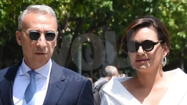 Όλγα Κεφαλογιάννη: Μαγνήτισε τα βλέμματα στην ορκωμοσία της νέας Κυβέρνησης - Στο πλευρό της ο Μίνως Μάτσας