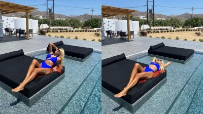 Ολόσωμο και λεοπάρ: Πόσο κοστίζει το μαγιό της Κωνσταντίνος Σπυροπούλου