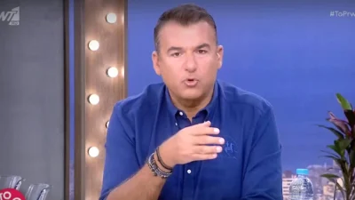 «Ο ΑΝΤ1 πειράχτηκε από...» - Το πρώτο ξεκαθάρισμα του Λιάγκα για την αποχώρηση της Κορινθίου από το Πρωινό
