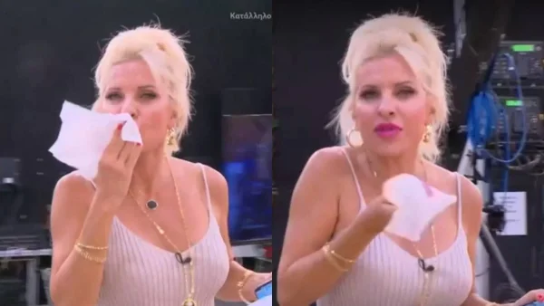 ''Ελένη'': Βιαστική η Μενεγάκη στην έναρξη της - Φάνηκε το φόντο στο κινητό της με τη μικρή Μαρίνα