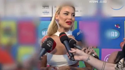 Αλεξάνδρα Παναγιώταρου: «Δεν θέλω να μιλήσω καθόλου γι' αυτό τον άνθρωπο» - Η δυσαρέσκειά της σε ερώτηση για τον Στάθη Σχίζα