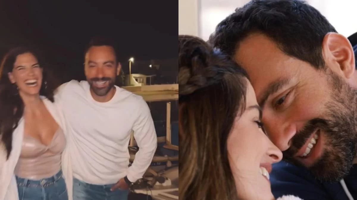 Τρελά ερωτευμένοι Μπόμπα & Τανιμανίδης - Το βίντεο από την έξοδο και τα χαμόγελά τους στα σοκάκια της Αντιπάρου