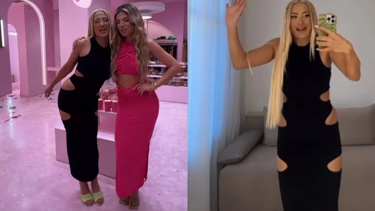 Ιωάννα Τούνη: Έτσι κατάφερε να θηλάσει το γιο της παρά το στενό & μακρύ φόρεμά της - Στο πάρτι για τα 6 χρόνια της Bubblegun