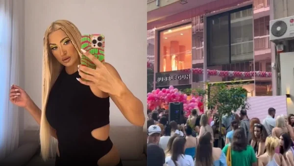 Ιωάννα Τούνη: Έχουν κλείσει την κυκλοφορία έξω από το κατάστημά της στη Θεσσαλονίκη - Χαμός με το party της εταιρείας της