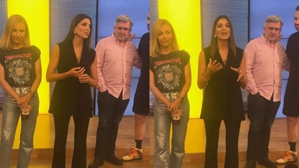 Με εντυπωσιακό μαύρο κοστούμι και ίσια μαλλιά: «Να σας πω ότι...» - Η αποκάλυψη της Σταματίνας Τσιμτσιλή για το Happy Day και την ομάδα της