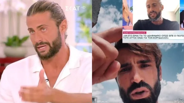 «Είπα ότι αφού αποβλήθηκε είναι για τον Κορυδαλλό» - Η απάντηση του Κωνσταντίνου Βασάλου στην οργισμένη ανάρτηση του Ηλία Γκότση