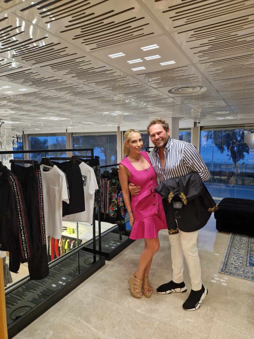 Ο Ευάγγελος Χασιώτης για ψώνια σε γνωστή boutique της Λεμεσού