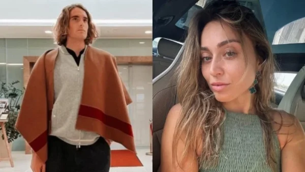 Την κοιτούσε στα μάτια και ''έλιωνε'' - Σε ρομαντικό δείπνο με λευκό πουκάμισο ο Τσιτσιπάς με την Πάουλα Μπαντόσα