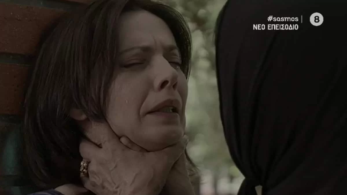 Σασμός: «Μου θύμισε την πεθερά της Σακίρα» - Πανηγύρι στο twitter με τη σκηνή που η Καλλιόπη πνίγει την Βασιλική