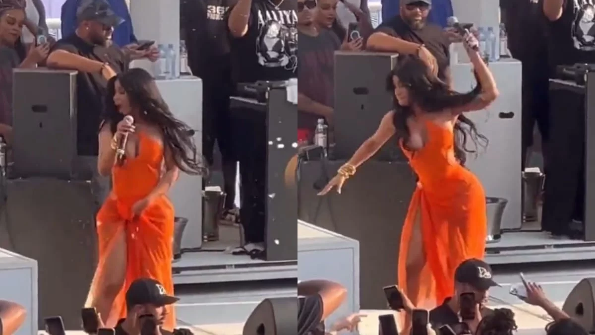 Σάλος σε συναυλία της Cardi B - Πέταξε το μικρόφωνο σε θαυμαστή της