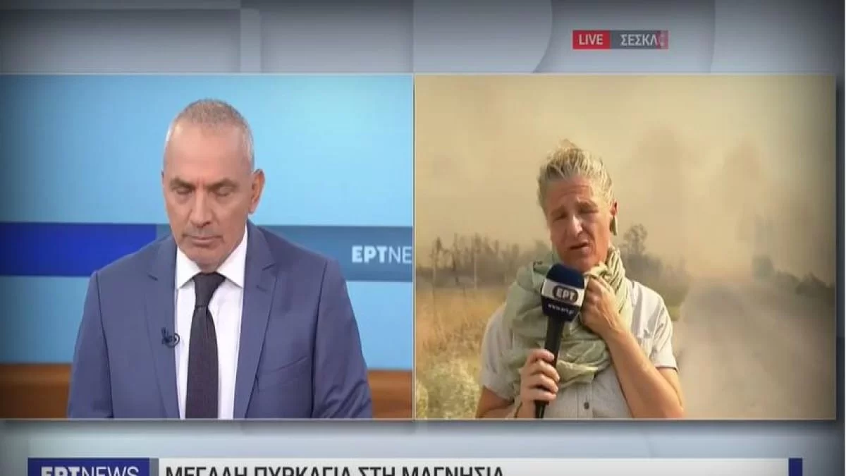 Φωτιά στην Μαγνησία: Σοκαριστικό βίντεο από τις τελευταίες στιγμές του κτηνοτρόφου