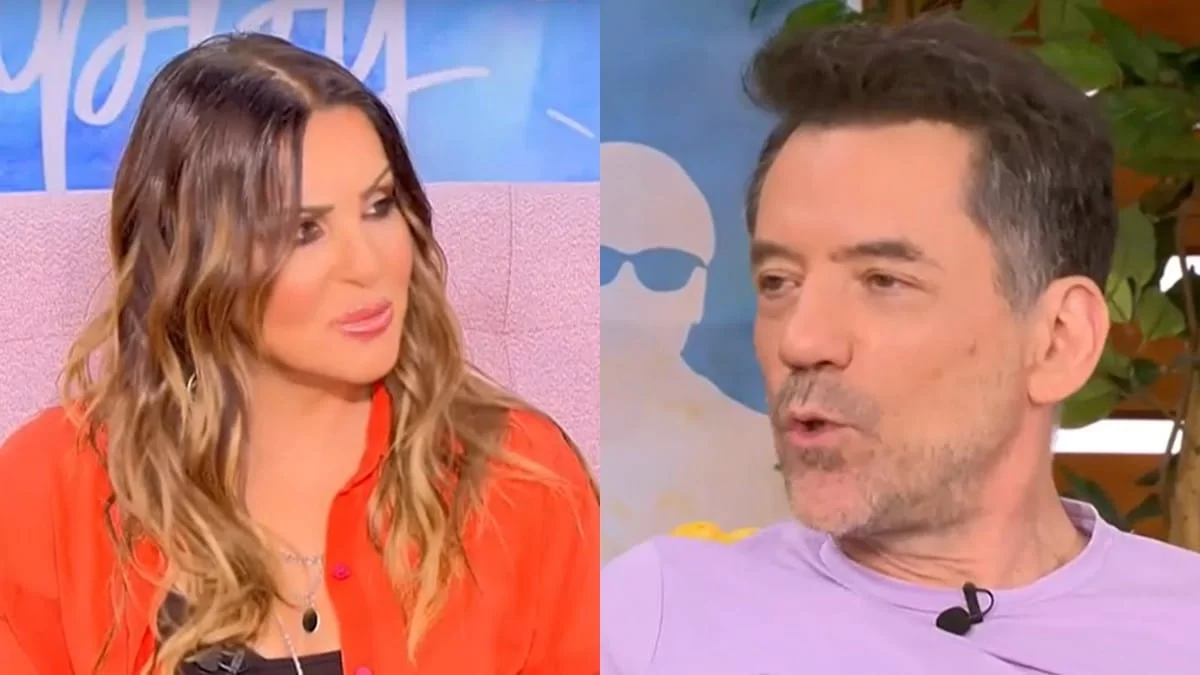 «Σε όποια εκπομπή και αν έχω πάει ασχολούνται με αυτό» - Αμηχανία με το παράπονο του Θάνου Καλλίρη για την σχέση του με την Ναταλία Γερμανού