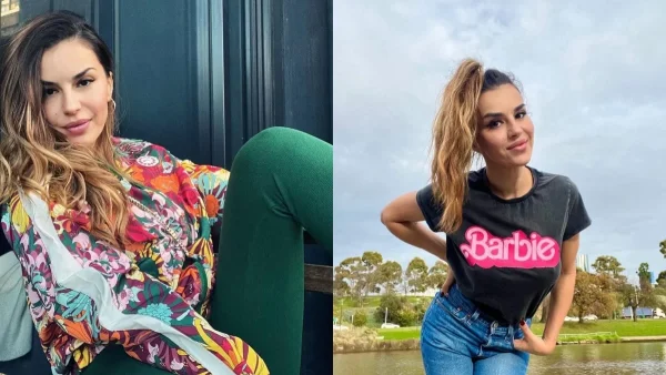 Με κατάμαυρο, κοντό καρέ: Αγνώριστη η Χριστίνα Κολέτσα μετά την αλλαγή στα μαλλιά της