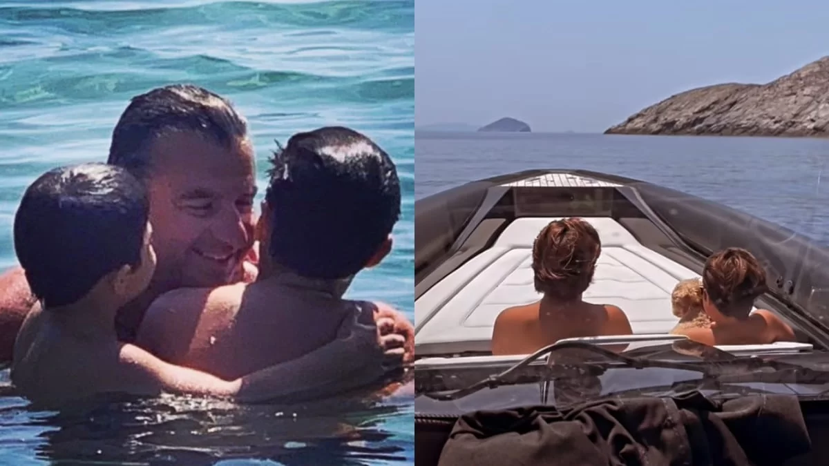 Στην Κύθνο πάνω στο χλιδάτο σκάφος με τους γιους του - Η σύντομη απόδραση του Γιώργου Λιάγκα πριν το τέλος του Πρωινού