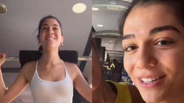 ''Στάζει'' στο γυμναστήριο του συντρόφου της η Μελίνα Νικολαΐδη  - Απίστευτα γραμμωμένοι οι κοιλιακοί της (Βίντεο)