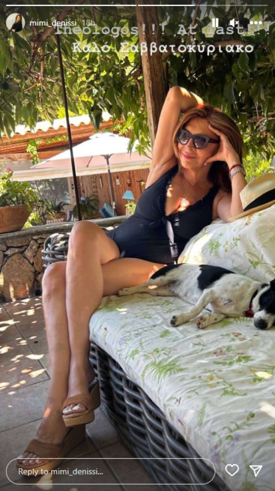 Μιμή Ντενίση σώμα