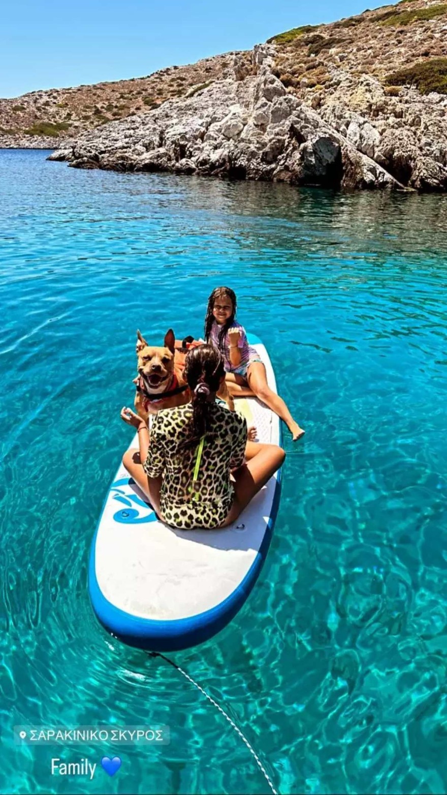 Ιωάννα Μπούκη κόρη διακοπές