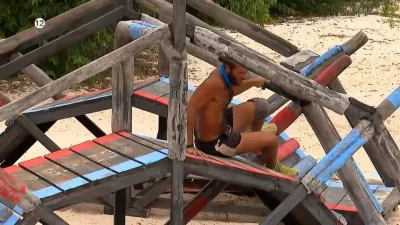 Survivor All Star: "Καίει" τους αγώνες ο Νίκος Μπάρτζης; Έπεσε πάνω στο εμπόδιο μετά από τραυματισμό