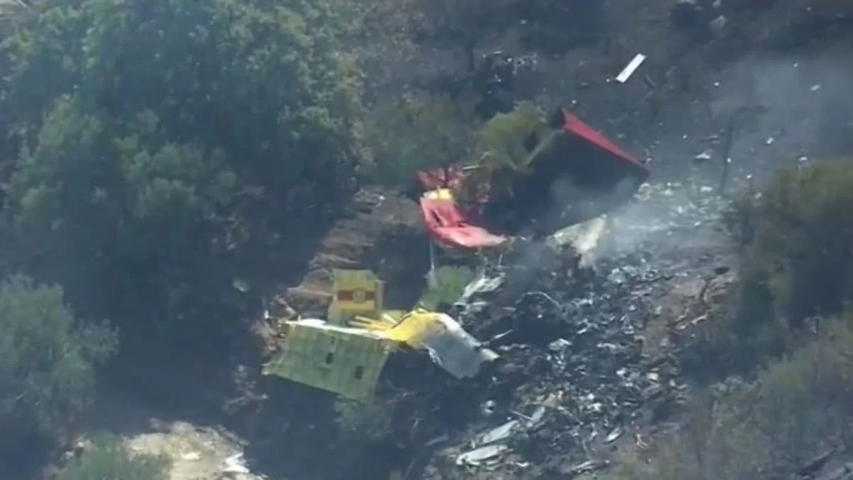 Πτώση canadair στην Κάρυστο: Η επίσημη ανακοίνωση της Πολεμικής Αεροπορίας - Αυτοί είναι οι δύο πιλότοι που αγνοούνται