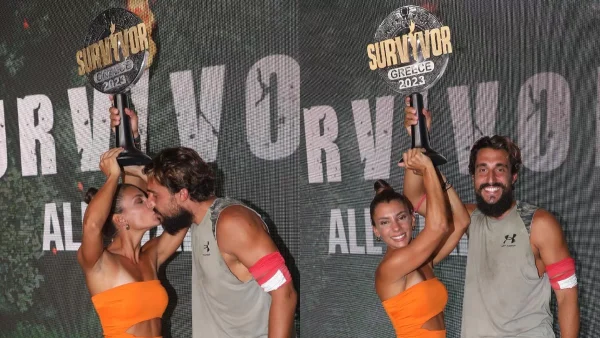 Σάκης Κατσούλης - Μαριαλένα Ρουμελιώτη: Η πρώτη κοινή ανάρτηση μετά τον τελικό του Survivor All Star