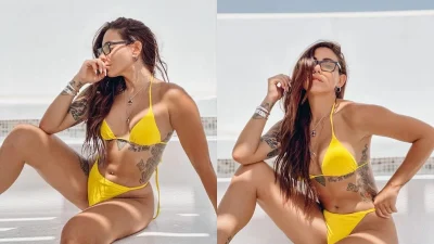 «Ευρυδίκη μου ο χωρισμός με τον Κωνσταντίνο σου πήγε βρε αγάπη μου» - Η εκρηκτική topless φωτογραφία της Βαλαβάνη από την Τήνο και τα σχόλα που ακολούθησαν